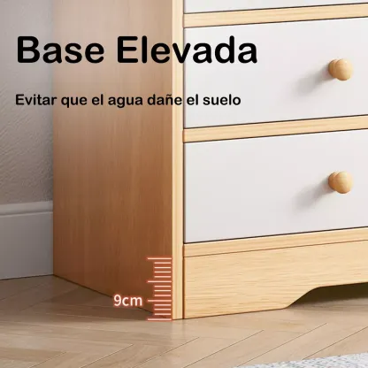 Librero - Estante- Diseño Minimalista With 3 Drawers 2 Door