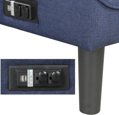 ! Sólo MXN$507 hoy KAIRUITUCH - Sofá cama convertible 3 en 1 para cama individual, sofá de futón con respaldo plegable ajustable, 2 piezas, futón pequeño para sala de estar, departamento