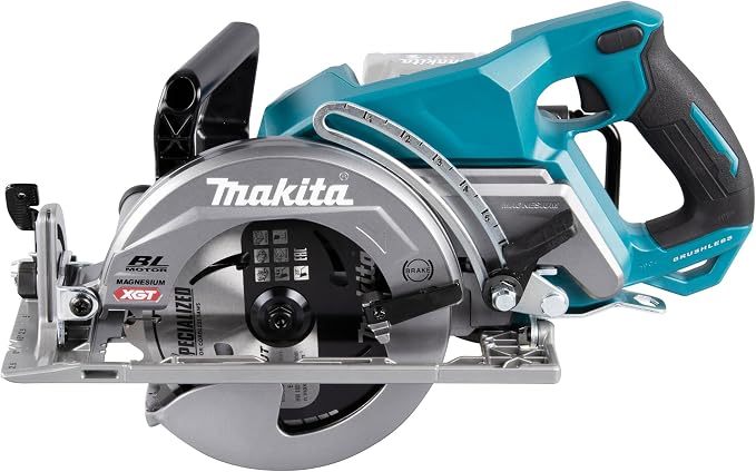 🛠️🔥Sierra Circular Inalámbrica 21V，40V de 6.5 Pulgadas, 2 Baterías 4.0Ah 15 Celdas con Cargador Rápido, 3 Cuchillas de Carburo y Accesorios, Guía Láser, Bisel Ajustable 0‑50° y Ajuste de Profundidad para Corte de Madera