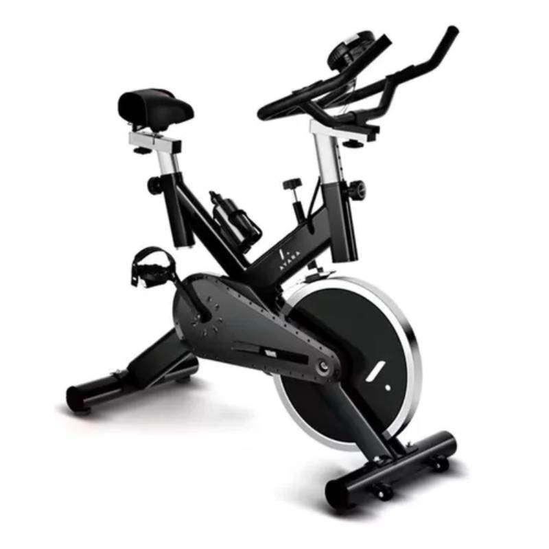Ayara Bicicleta EstÃ¡tica Fija Spinning Fitness Cardio Bici01 Color Negro