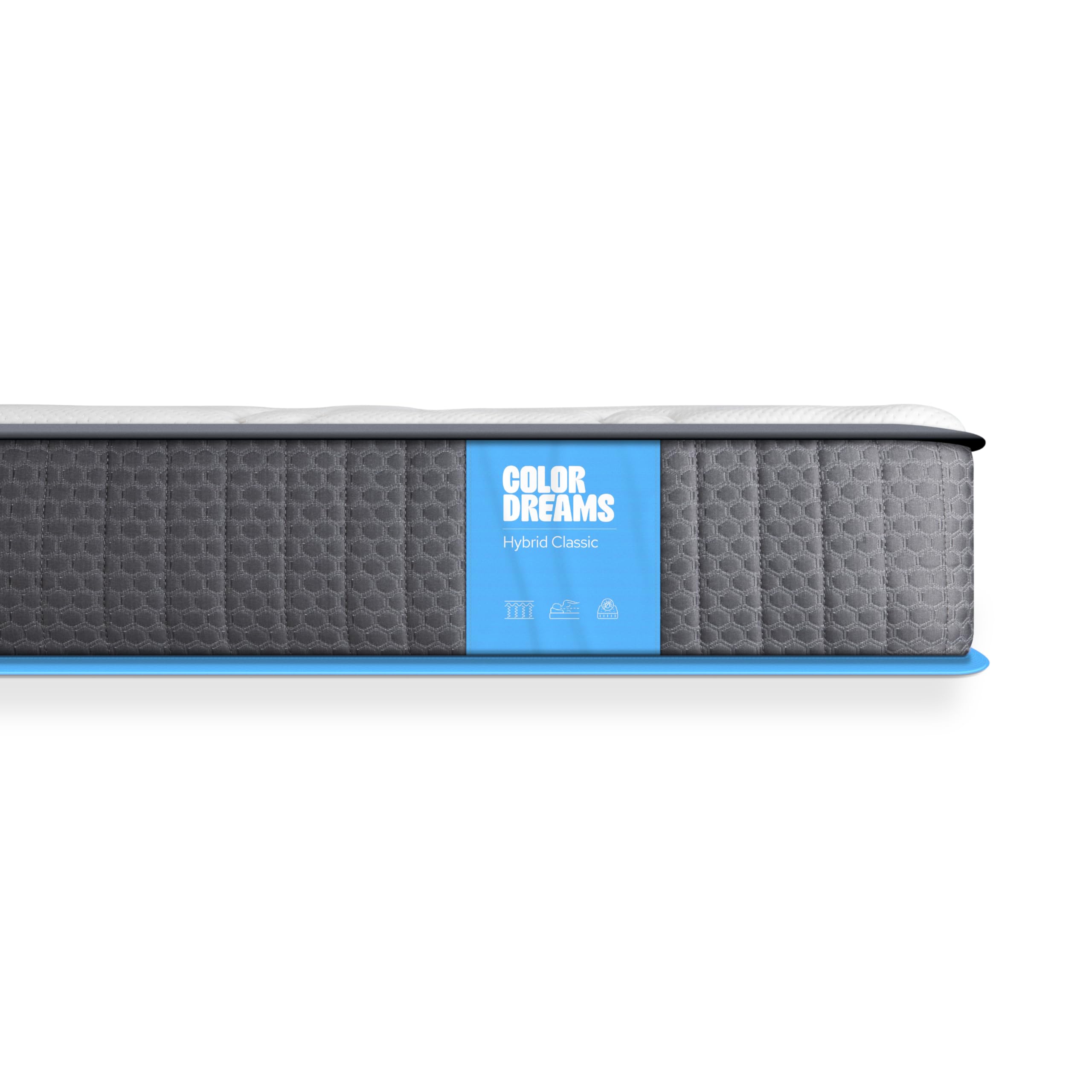 COLORDREAMS ColchÃ³n Individual Classic HÃ­brido 18 cm | Pocket Coil + Memory Foam | Firmeza Media | HipoalergÃ©nico y antiÃ¡caros | Transpirable | 100x190 cm | Colchones en Caja