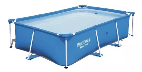 Piscina doméstica con estructura de acero BW Steel Pro — 259 cm