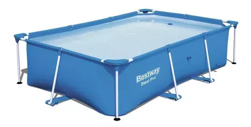 Piscina doméstica con estructura de acero BW Steel Pro — 259 cm
