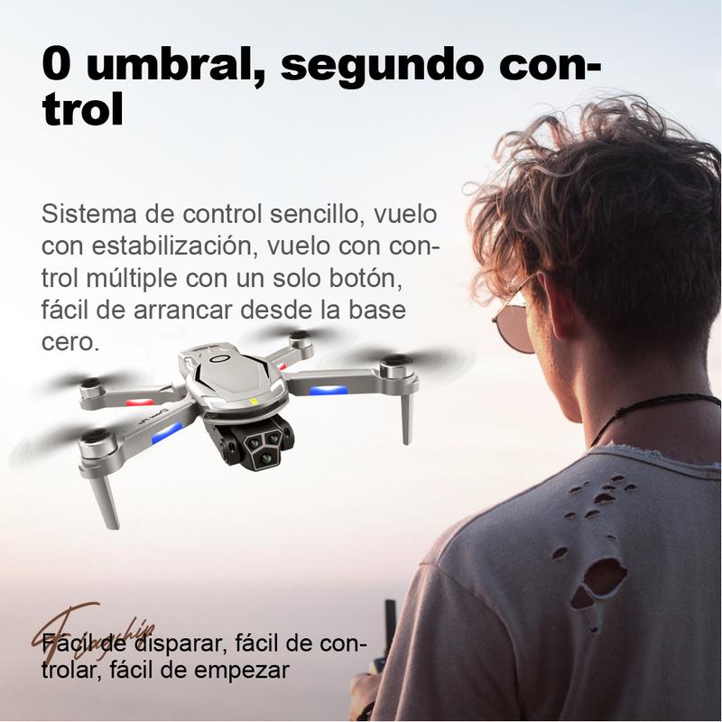 Mini Dron V888 8k Profesional Dual Cámara, Fpv 2.4ghz