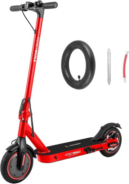 HONEYWHALE M2 Pro Scooter Eléctrico Plegable para Adultos, Motor de 500 W de Potencia Máxima, 22km con una Carga Completa, Velocidad Máxima 32km/h, Patin Eléctrico con App Control Bluetooth