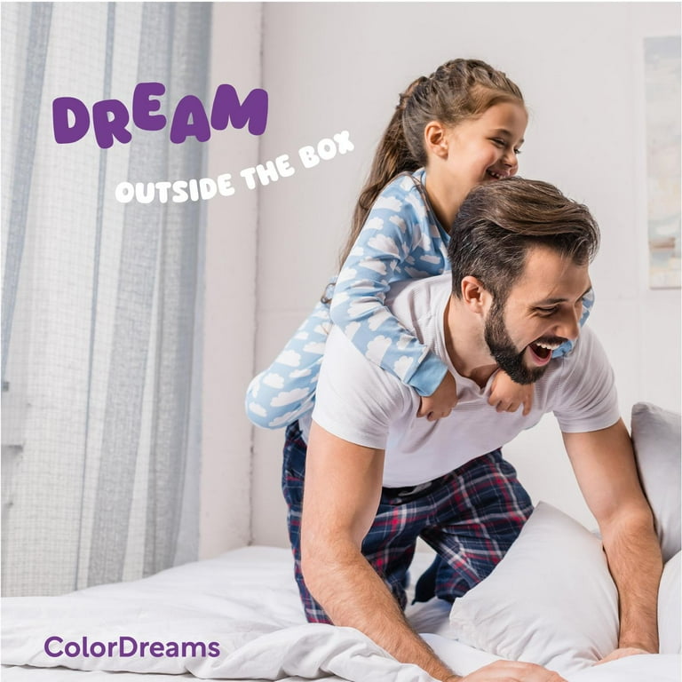 Colchón Individual En Caja Essential 100x190x18 cm Memory Foam Hipoalergénico ColorDreams blanco 1 ColorDreams Premium Memory Foam