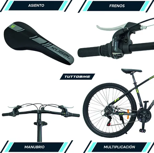 Mountain Bike Kugel Cupra Mtb R29 Frenos De Disco Aluminio