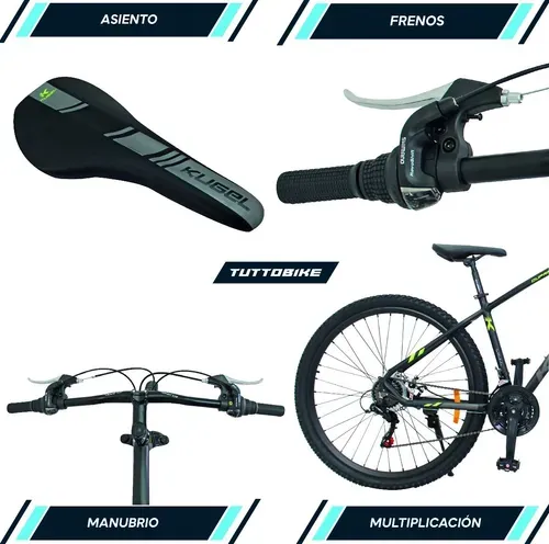 Mountain Bike Kugel Cupra Mtb R29 Frenos De Disco Aluminio