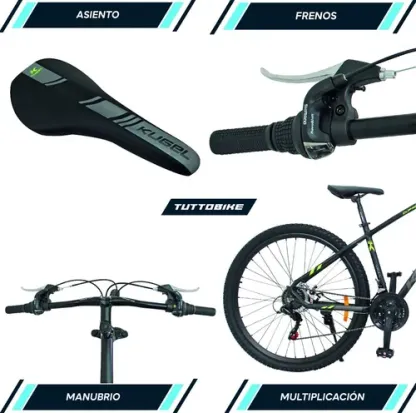 Mountain Bike Kugel Cupra Mtb R29 Frenos De Disco Aluminio