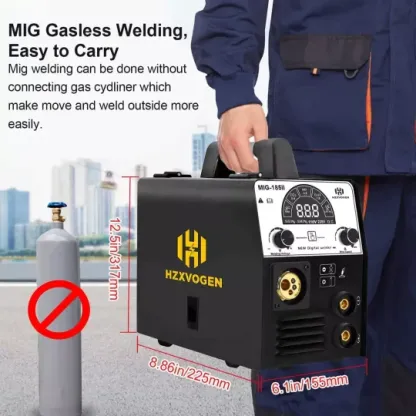 Soldadora 4 En 1 Hzxvogen Mig Gas No Gas Tig Mma 110v/220v