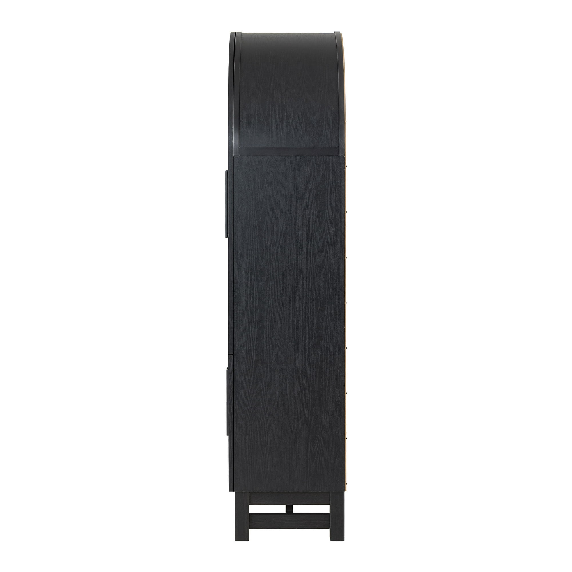 Gabinete de cocina Juliet de arco redondeado, negro intenso, de Better Homes & Gardens