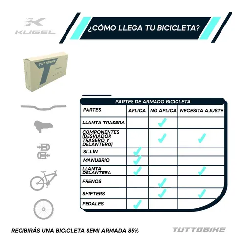 Mountain Bike Kugel Cupra Mtb R29 Frenos De Disco Aluminio