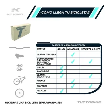Mountain Bike Kugel Cupra Mtb R29 Frenos De Disco Aluminio