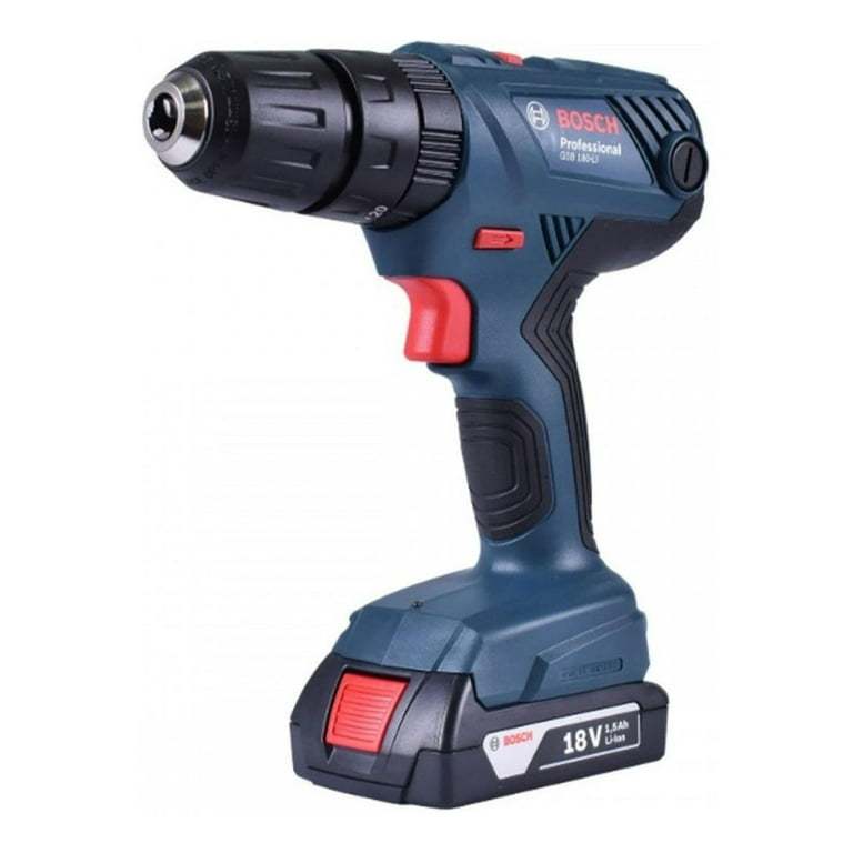 Taladro + Atornillador Inalám Gsb 180-li + Gdx 180 Li Bosch BOSCH 06019G52G2-destornillador