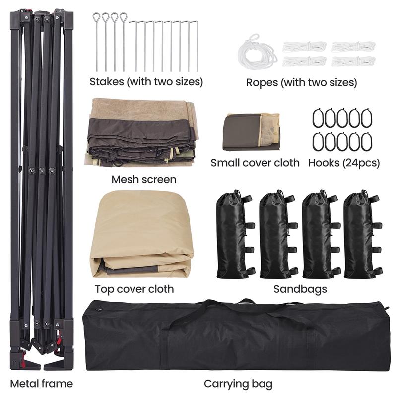 Escalera telescópica de 5 metros (16,5 pies) con estructura en A, escalera plegable portátil de extensión, escalera telescópica compacta multiusos para trabajos al aire libre, capacidad máxima de 150 kg (330 lbs), TikTokShopBlackFriday