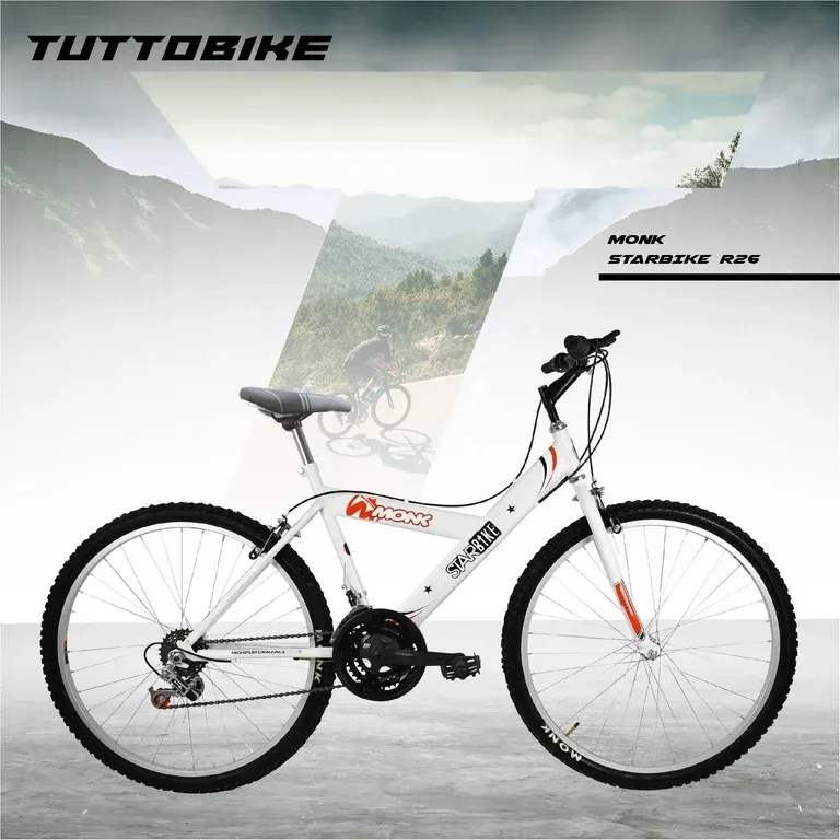 Bicicleta Montaña Rodada 26 18 Velocidades Starbike Monk Starbike MTB
