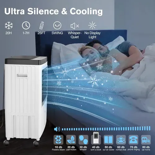 Ventilador Enfriador Aire Acondicionado Humidificador Ligero