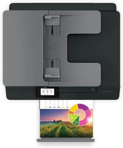HP Impresora Multifuncional HP Smart Tank 530, Tinta Continua, Color, Wi-Fi, Dúplex (Doble Cara) Manual, ADF Alimentador Automático (4SB24A)