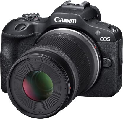 Canon Cámara Mirrorless R100 RF-S 18-45mm F4.5-6.3 IS STM