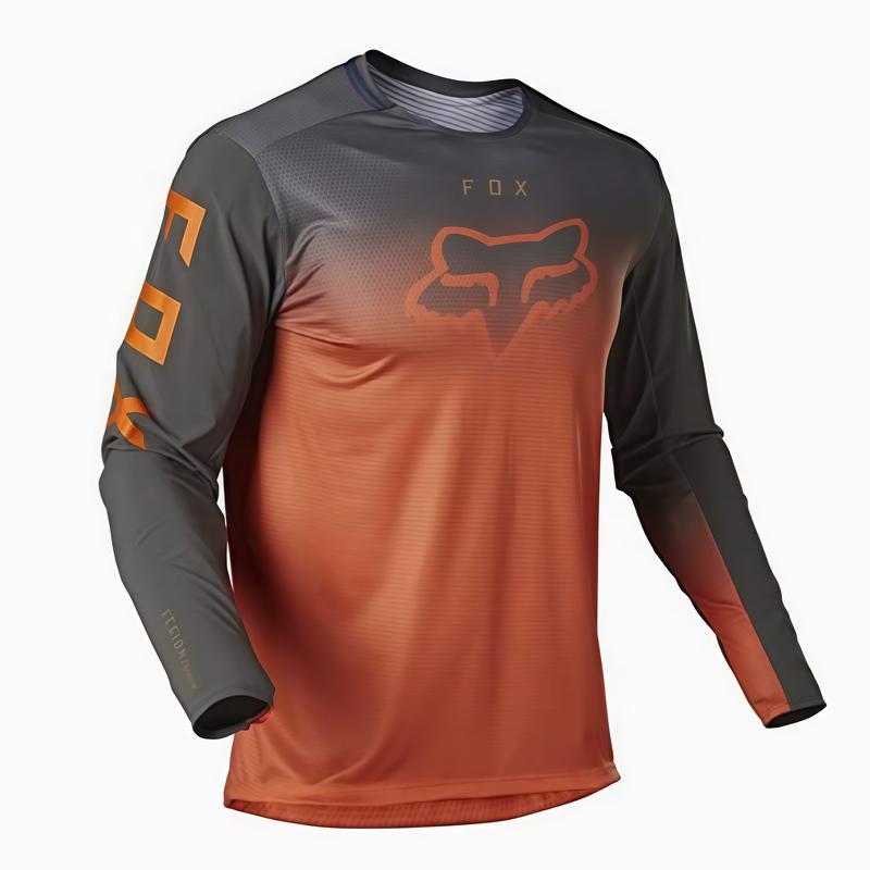 Paquete de 3: Maillot de ciclismo de manga larga, versátil y superventas; ideal para descenso, carreras todoterreno y una conducción de descenso transpirable.
