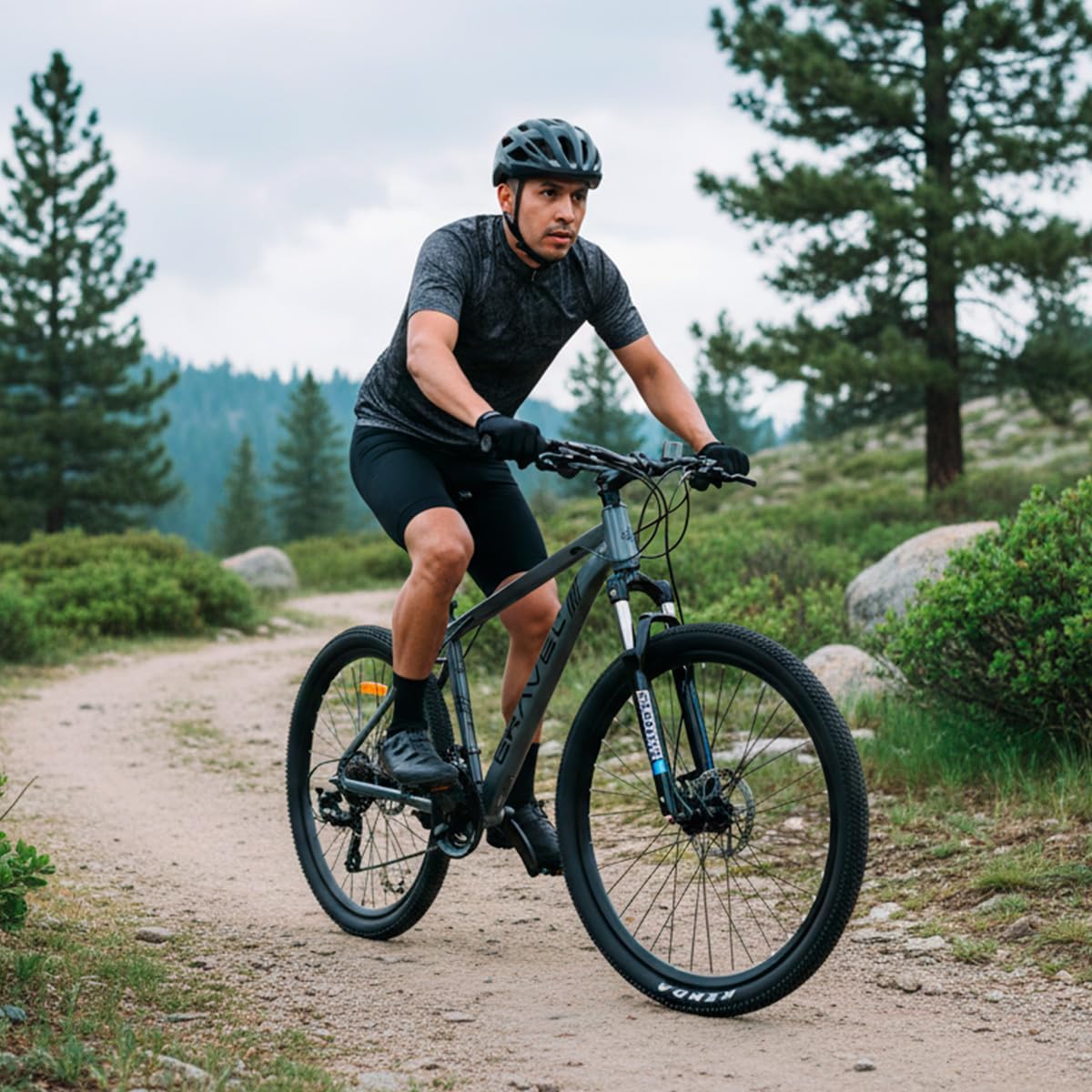 GRAVEL | Mountain Bike Everest MTB - Bicicleta Rodada 29 - Bicicleta de Montaña | Diseño Aerodinámico con 21 Velocidades Shimano y Frenos de Disco
