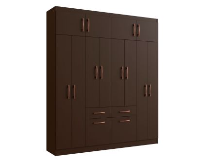 Clóset 12 puertas 2 cajones 2 zapateros 58812 arena