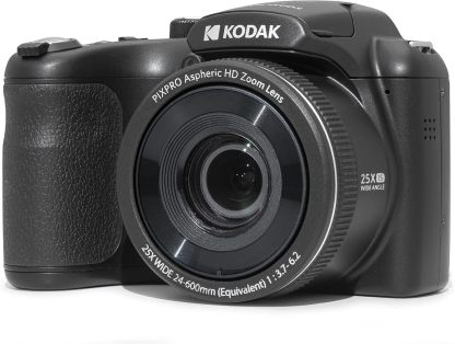 KODAK PIXPRO AZ255-RD Cámara Digital de 16 MP, Zoom óptico de 25 x 24 mm, Lente Gran Angular, estabilización óptica de Imagen, 1080P, Full HD, Video, cámara de vlogging LCD de 3 Pulgadas (Rojo)