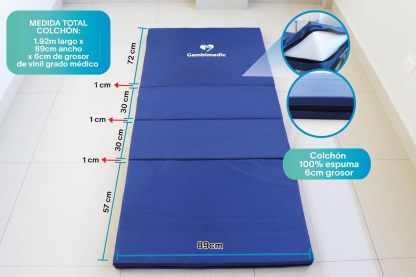 Gambimedic Cama De Hospital Electrica Economica 3 Posiciones Base Espalda Y Piernas Mod. Eii-02 Incluye Colchon