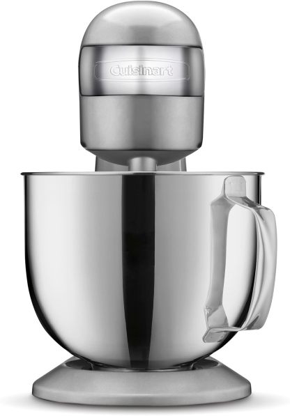 Cuisinart Batidora de pedestal plata control digital, 5.5 Qt Bowl de acero CSM-D175MGES