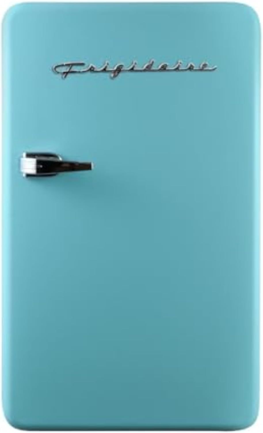 Frigidaire Retro Compact Refrigerator with Chiller, 3.2 cu ft Countertop Fridge, Built-In Bottle Opener, Rounded Corners, Premium, for Office, Bedroom, Dorm Room, Cabin, 18.5D x 20W x 31.5H (Pink)