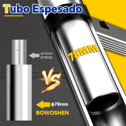 Escalera Telescópica De 6.2 Metros Escalera De Aluminio Segura Y Protegida Antideslizante Multiusos Escalera Extensible 20.5 Pies, 330 Libras Capacidad