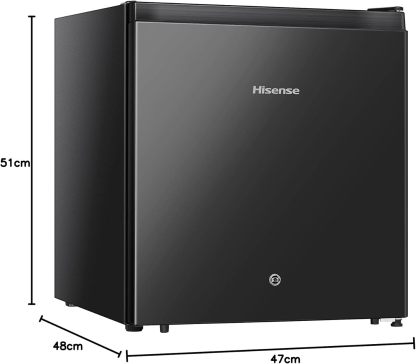 Hisense RR16D6AGX1 Frigobar 1.6 p3 Color Silver Nueva plataforma 2022
