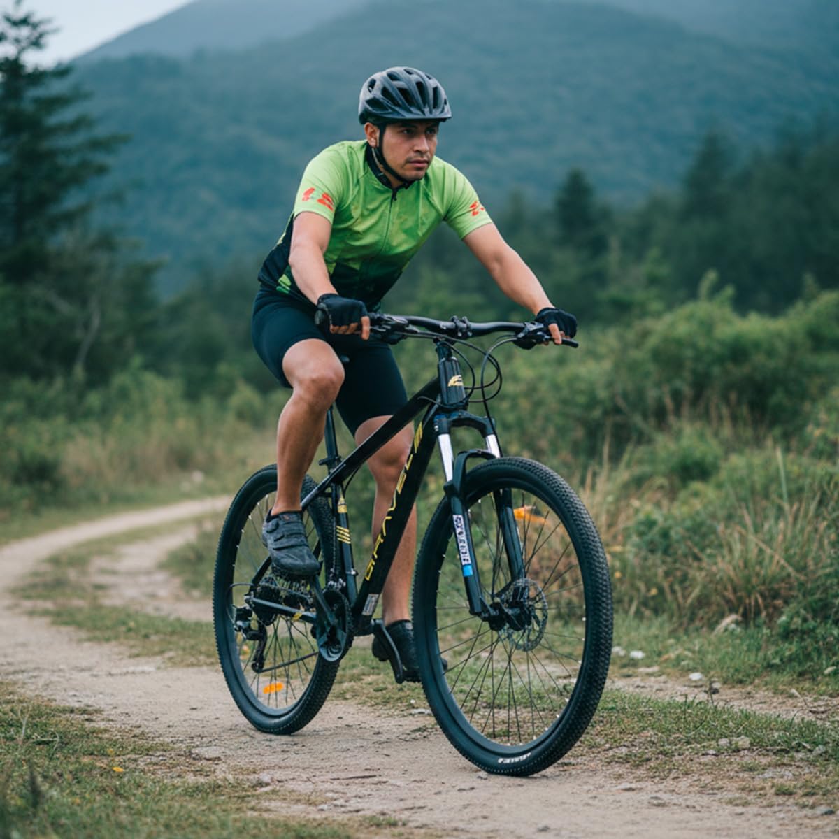 GRAVEL | Mountain Bike Everest MTB - Bicicleta Rodada 29 - Bicicleta de Montaña | Diseño Aerodinámico con 21 Velocidades Shimano y Frenos de Disco
