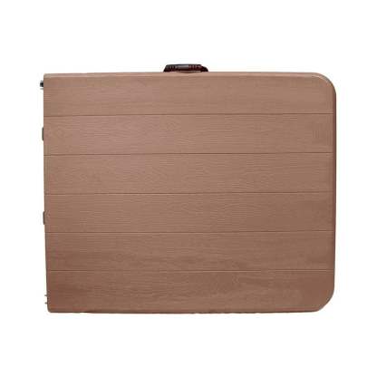 Mesa Portatil Plastico Portafolio Plegable 180cm Cafe JARDIMANÍA JM-M180Brown-Jarrón de ceramica