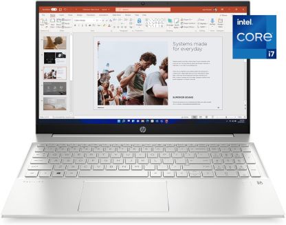 HP Pavilion 15-eg2025nr 15.6" FHD Laptop Intel Core Intel Core i7-1255U 1.7GHz 16GB RAM 512GB SSD Wi-Fi Bluetooth cámara web Windows 11 Professional (reacondicionado)