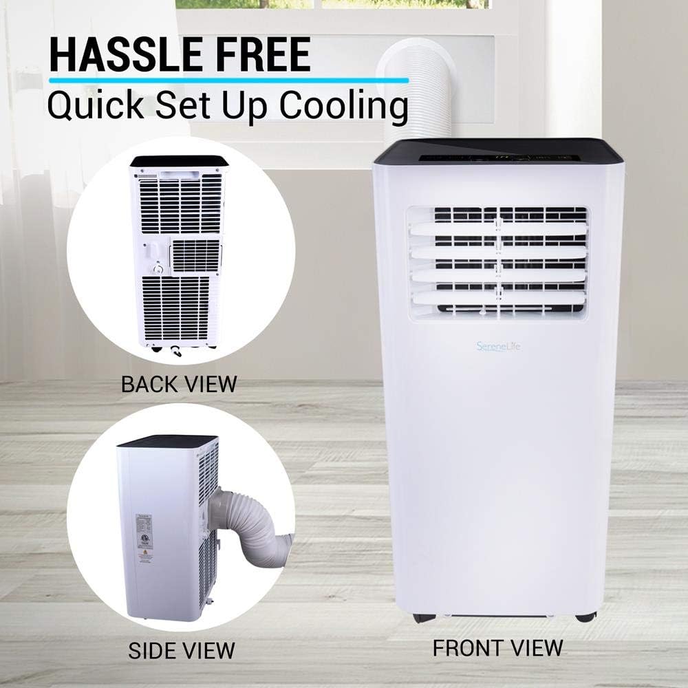 Slpac105W Acondicionador de Aire Portátil Compacto de Pie -10.000, 10.000 Btu con Wifi, Surtido