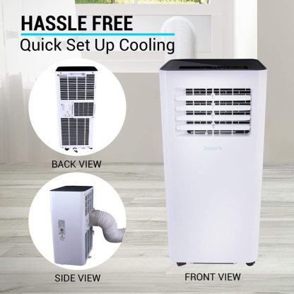 Slpac105W Acondicionador de Aire Portátil Compacto de Pie -10.000, 10.000 Btu con Wifi, Surtido