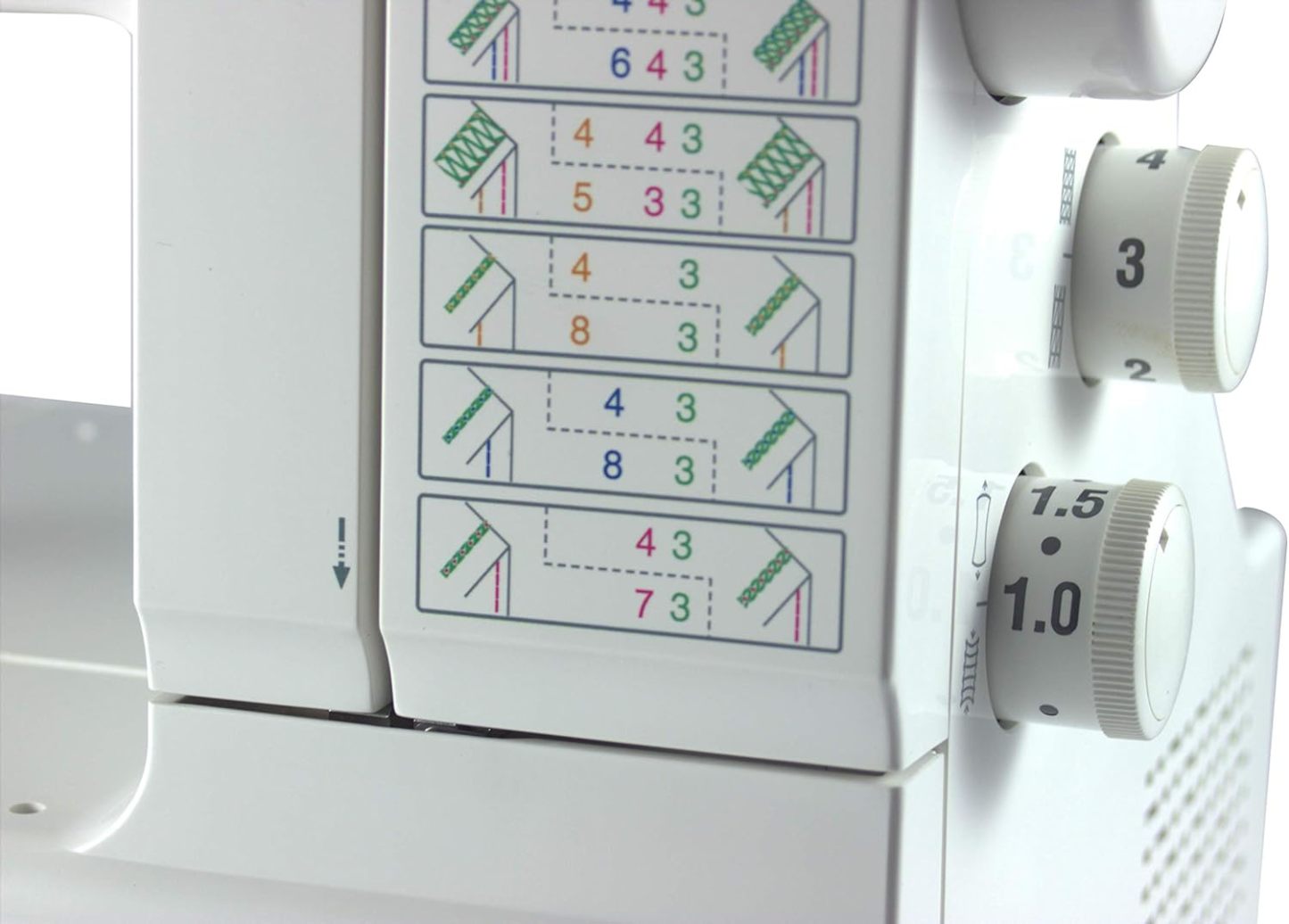 Janome 2000CPX Cover, Blanco