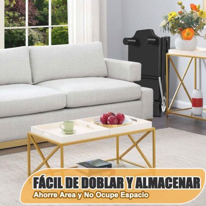 Cama de Entrenamiento de Pilates, Cama de Pilates For Gimnasio en Casa, Máquina Plegable de Pilates Reformer, Cama de Ejercicios Multifuncional con Pilates Reformer