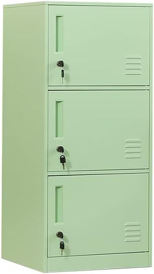 Casillero de almacenamiento vertical metálico de 2 puertas para habitación de niños, escuela, oficina, hogar, apilable, de acero, para juguetes y equipo deportivo, dispositivo antivuelco (2D,