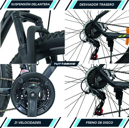Mountain Bike Kugel Cupra Mtb R29 Frenos De Disco Aluminio