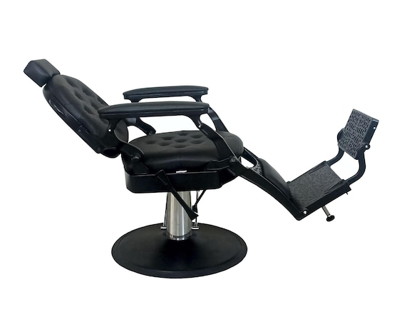 Silla para Barbería Letmex Negra