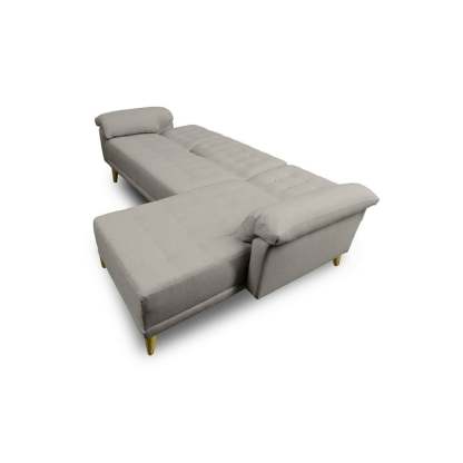 Sala Modular Reversible De Lino Gris ClaroModelo Brunello