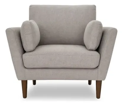 Sillón Sofá Individual Sala Malaga Color Taupe