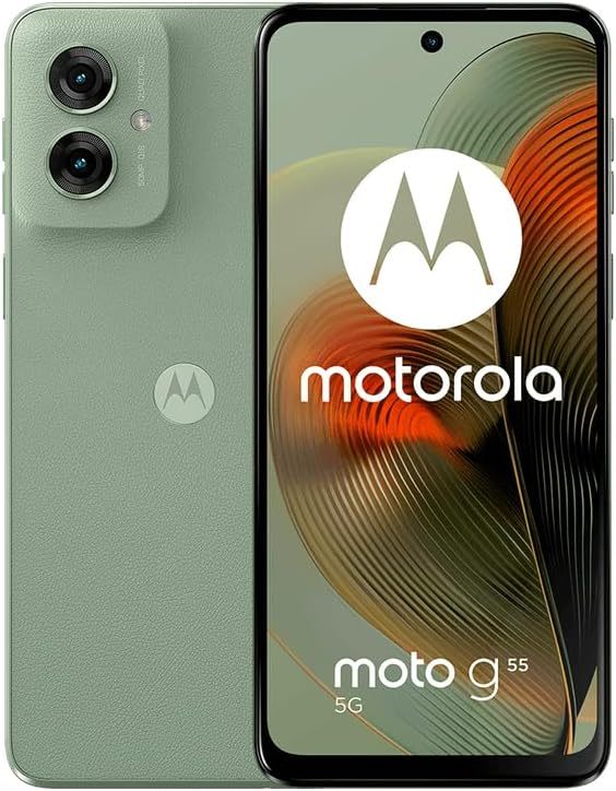 Motorola Moto G55 5G 8+256GB Dual SIM Verde Nuevo