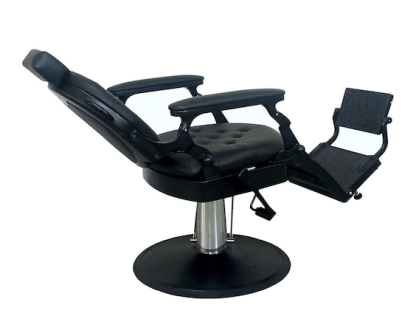 Silla para Barbería Letmex Negra