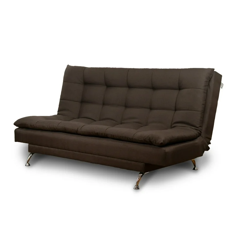Paquete Majestic, Sala modular + Sofá Cama 3 posiciones 2 en 1, Atlas del Descanso color Café