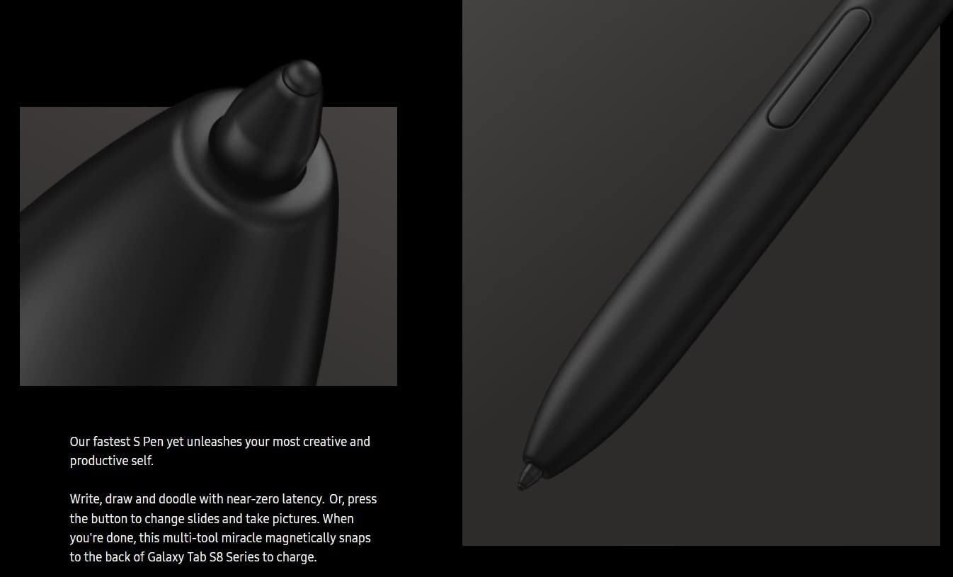 SAMSUNG Samsung Galaxy Tab S8+ Plus con lápiz S de baja latencia (128 GB, 8 GB) 12.4 pulgadas 120 Hz AMOLED, Snapdragon 8 (4 nm), batería todo el día, tablet Android 12 Wi-Fi SM-X800 modelo