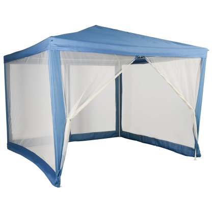 Toldo de restaurante color topo con mosquitera apto para terraza exterior patio 3 x 3 m