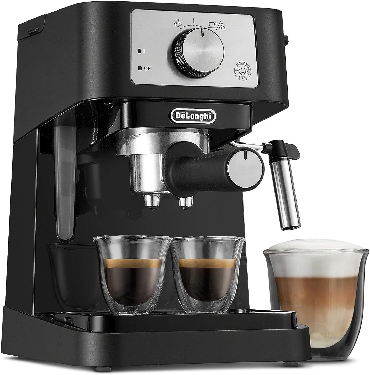 De'Longhi Cafetera Tipo Barista para Espresso EC260BK Stilosa